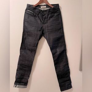 Naked and famous seaweed selvage like new